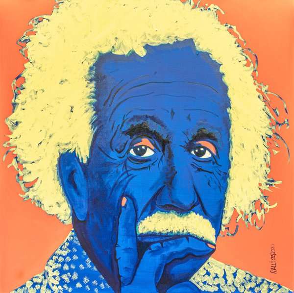 DenkMal Einstein - Original Art (R. Metzenmacher)