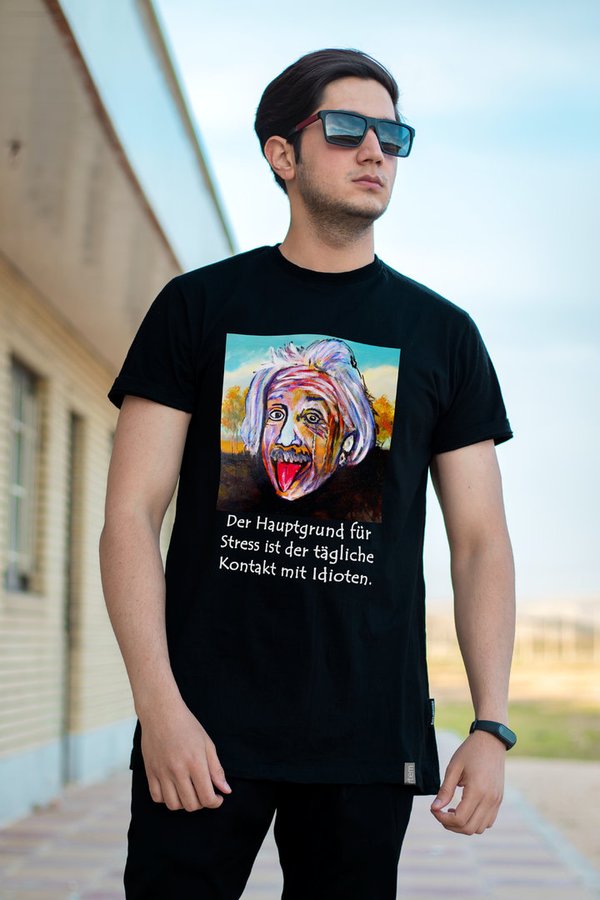 Einstein - Fine Art Shirt (Antje Cibura)